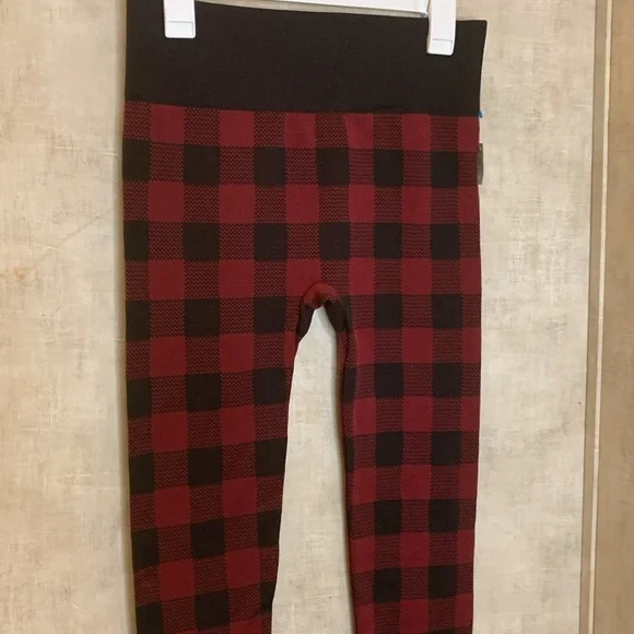 Maurice’s women’s plaid lined leggings size XL - Picture 2 of 7
